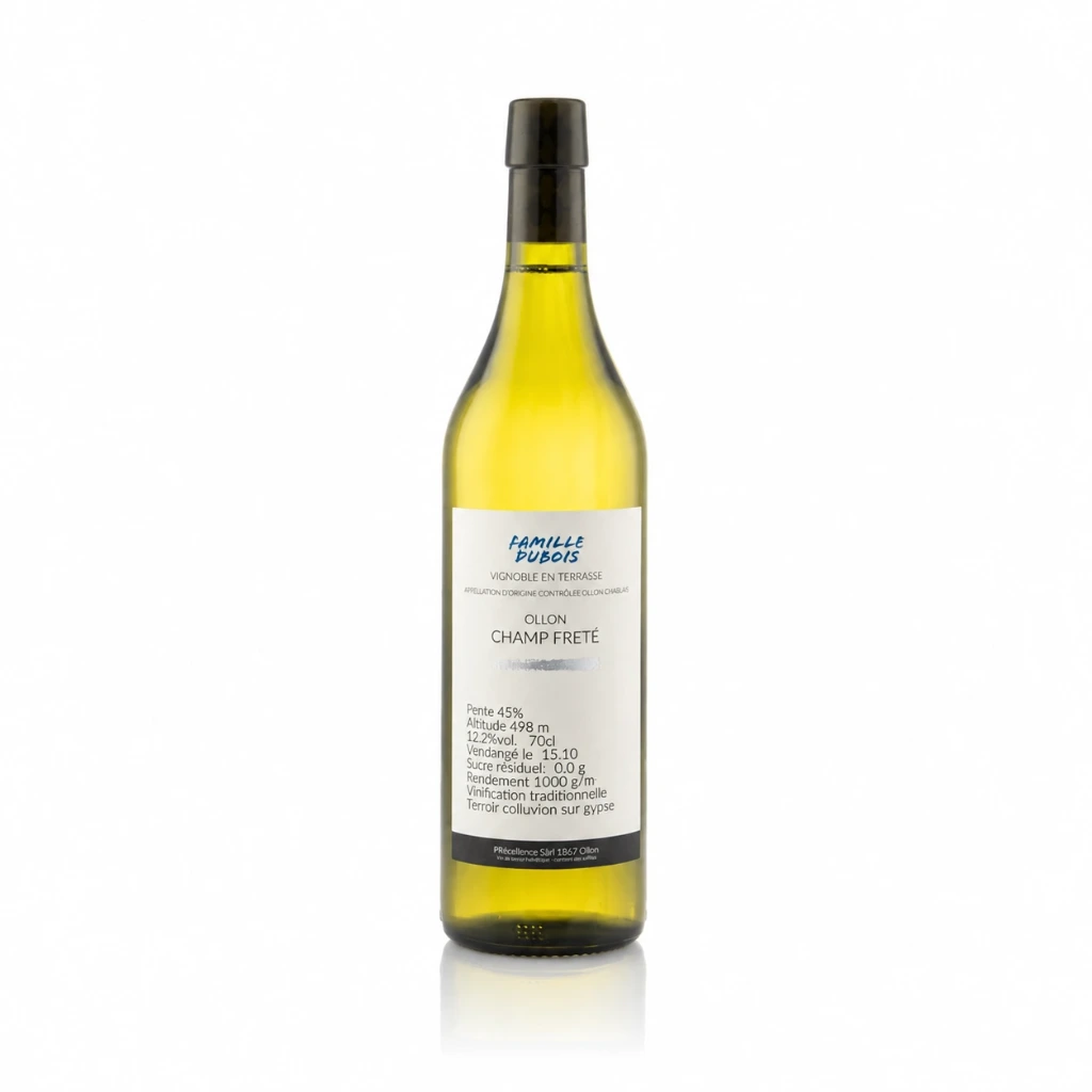 CHAMP FRETÉ 2024, OLLON, AOC CHABLAIS
